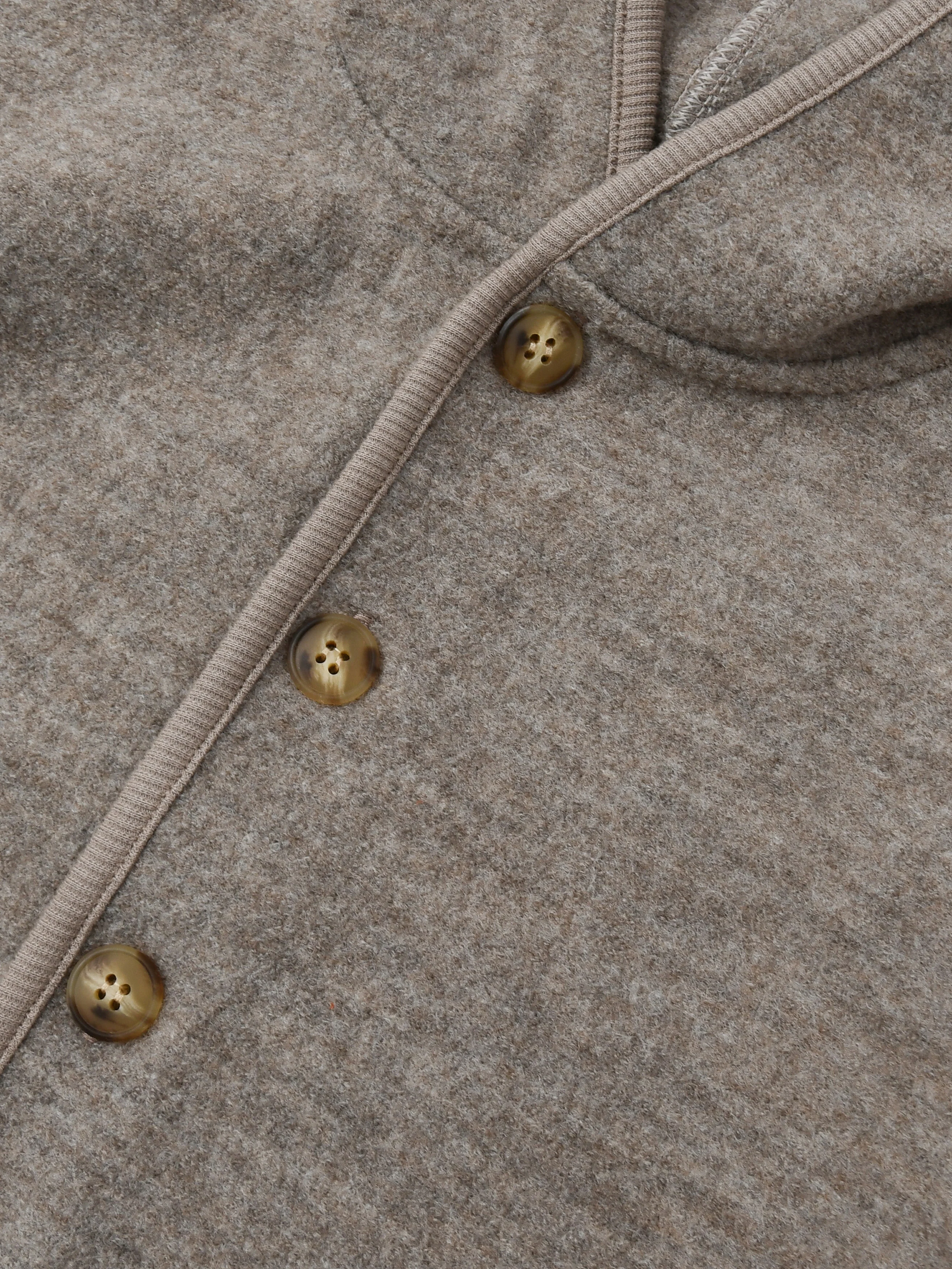Oatmeal Wool Jacket - Image 3
