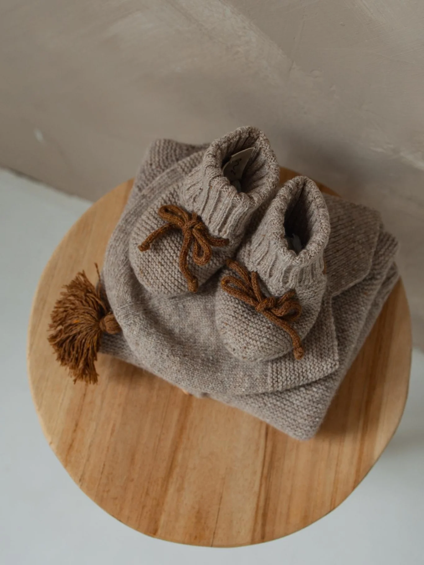 Oatmeal Wool Set - Image 6