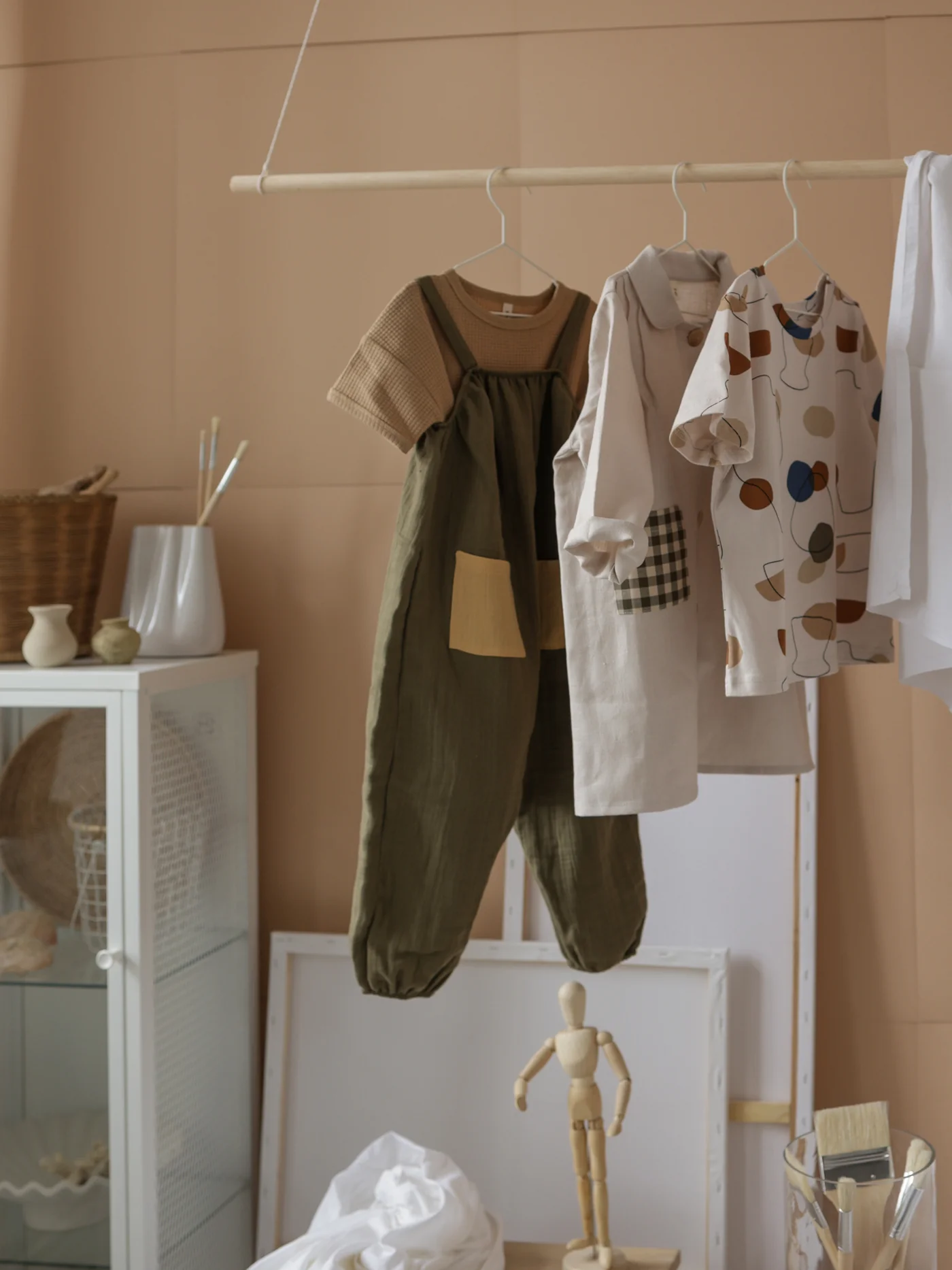 Olive Artisan Jumpsuit - Image 7