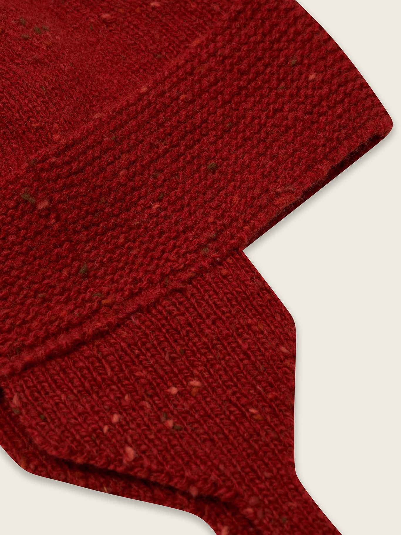 Paprika Contrast Tassel Hat - Image 3