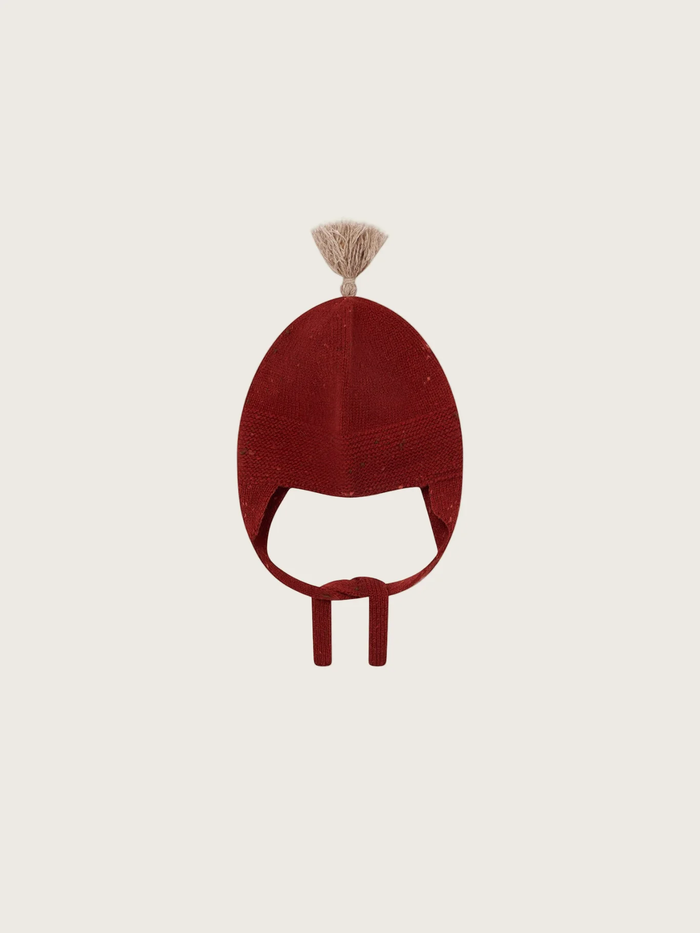 Paprika Contrast Tassel Hat - Image 4