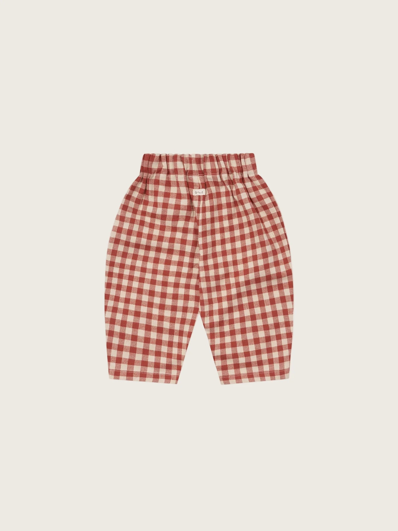 Paprika Gingham Carrot Pants - Image 4