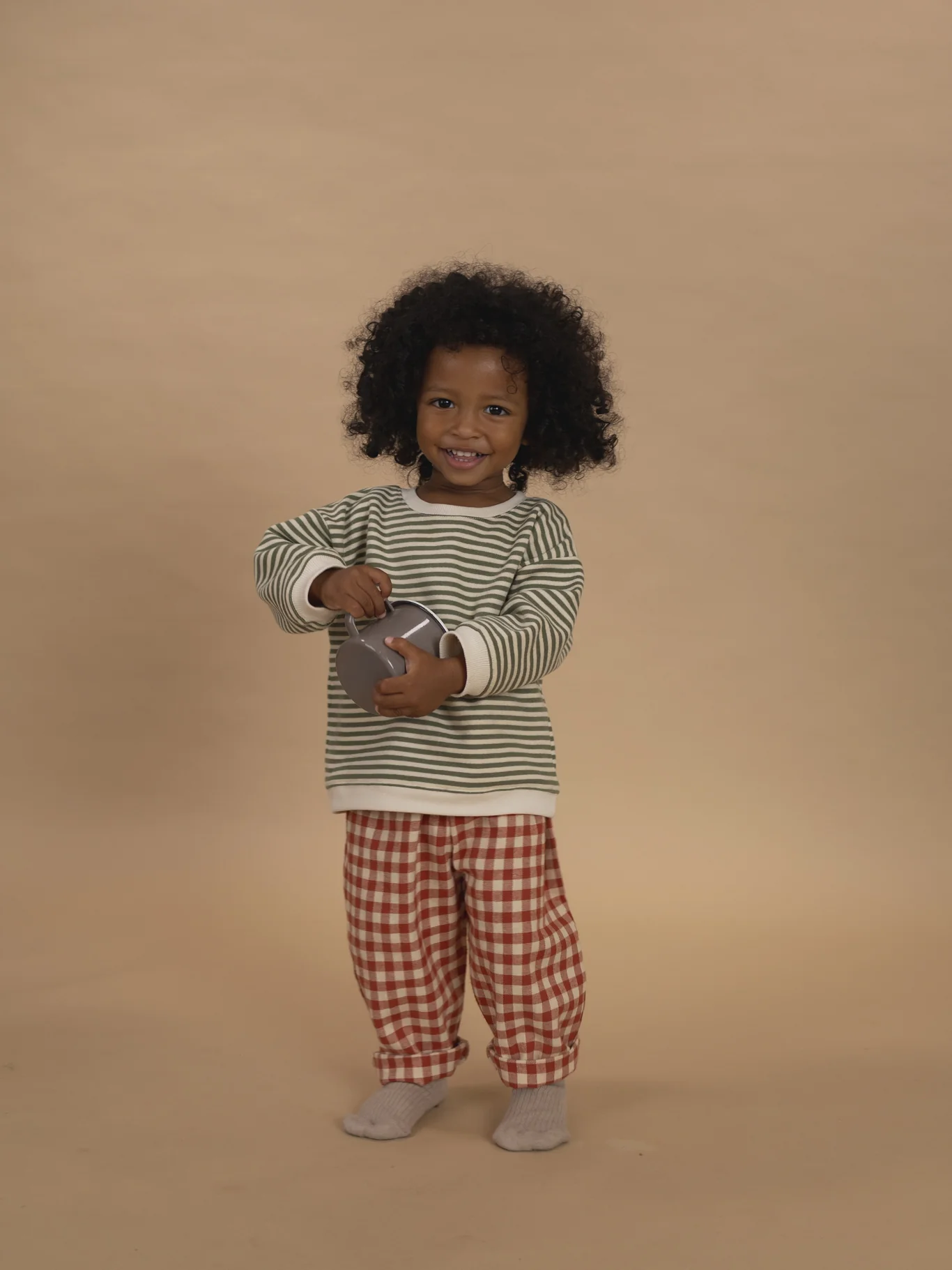 Paprika Gingham Carrot Pants - Image 6