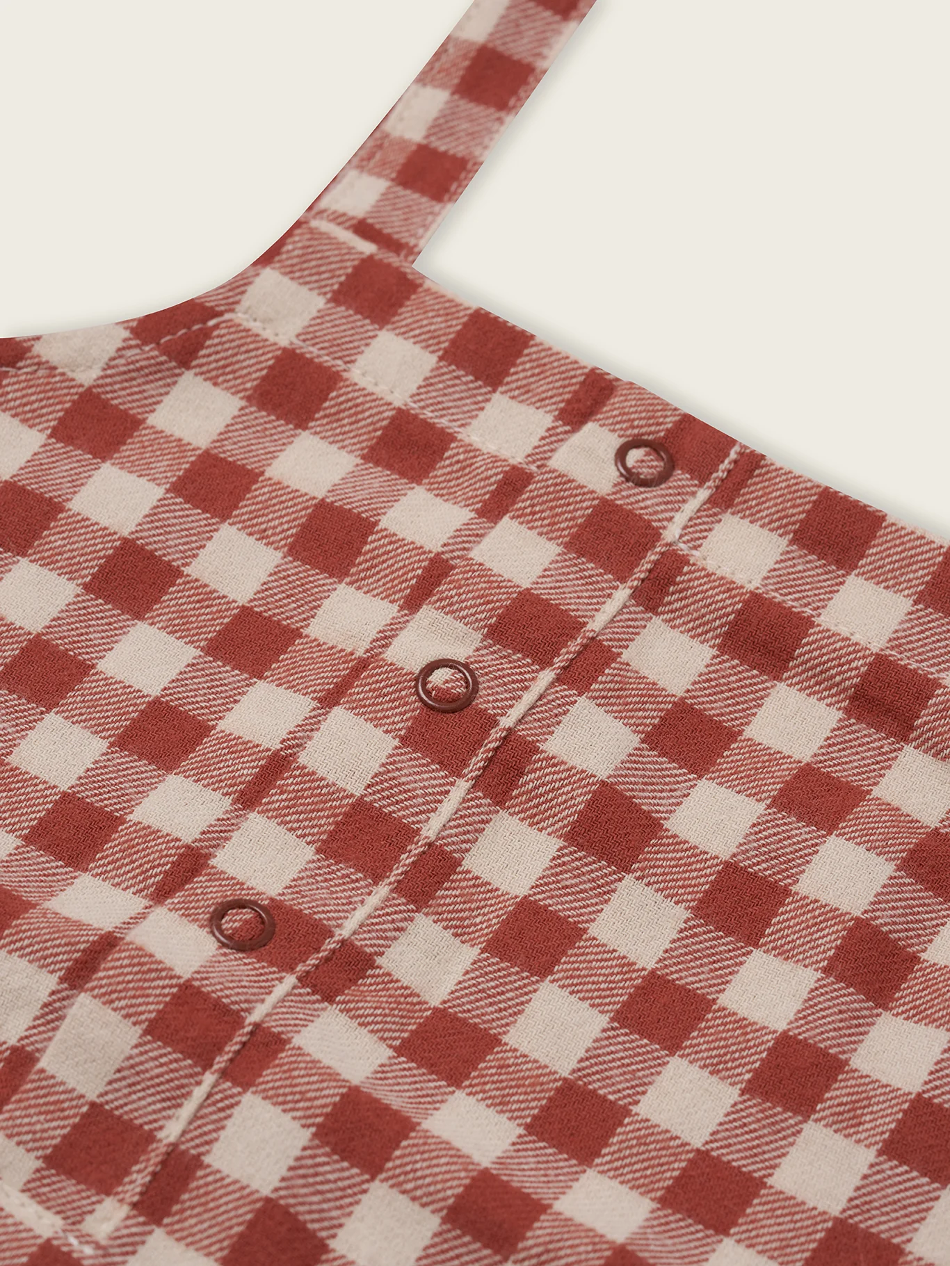 Paprika Gingham Salopette - Image 3