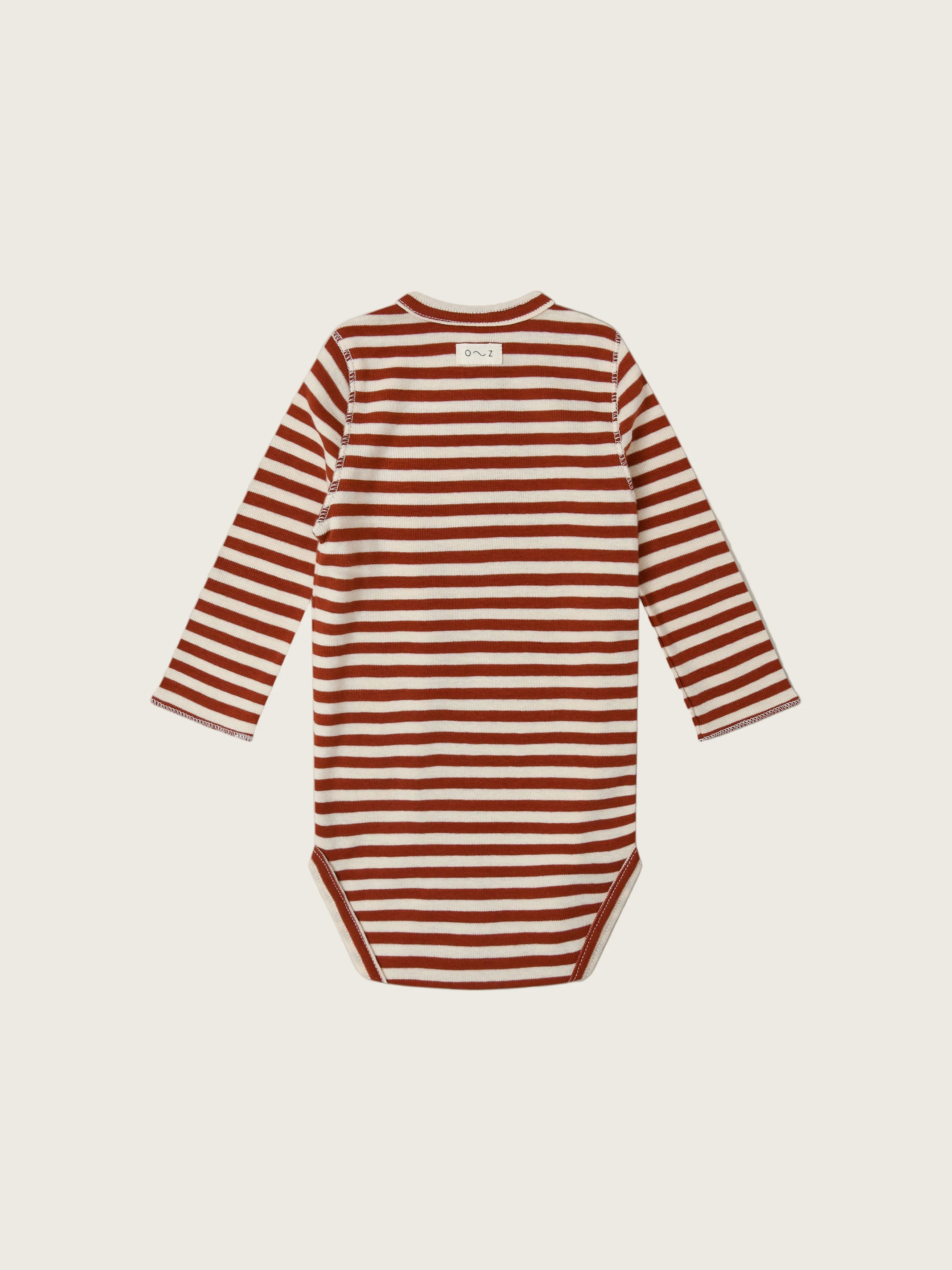 Paprika Stripes Wrap Bodysuit - Image 5