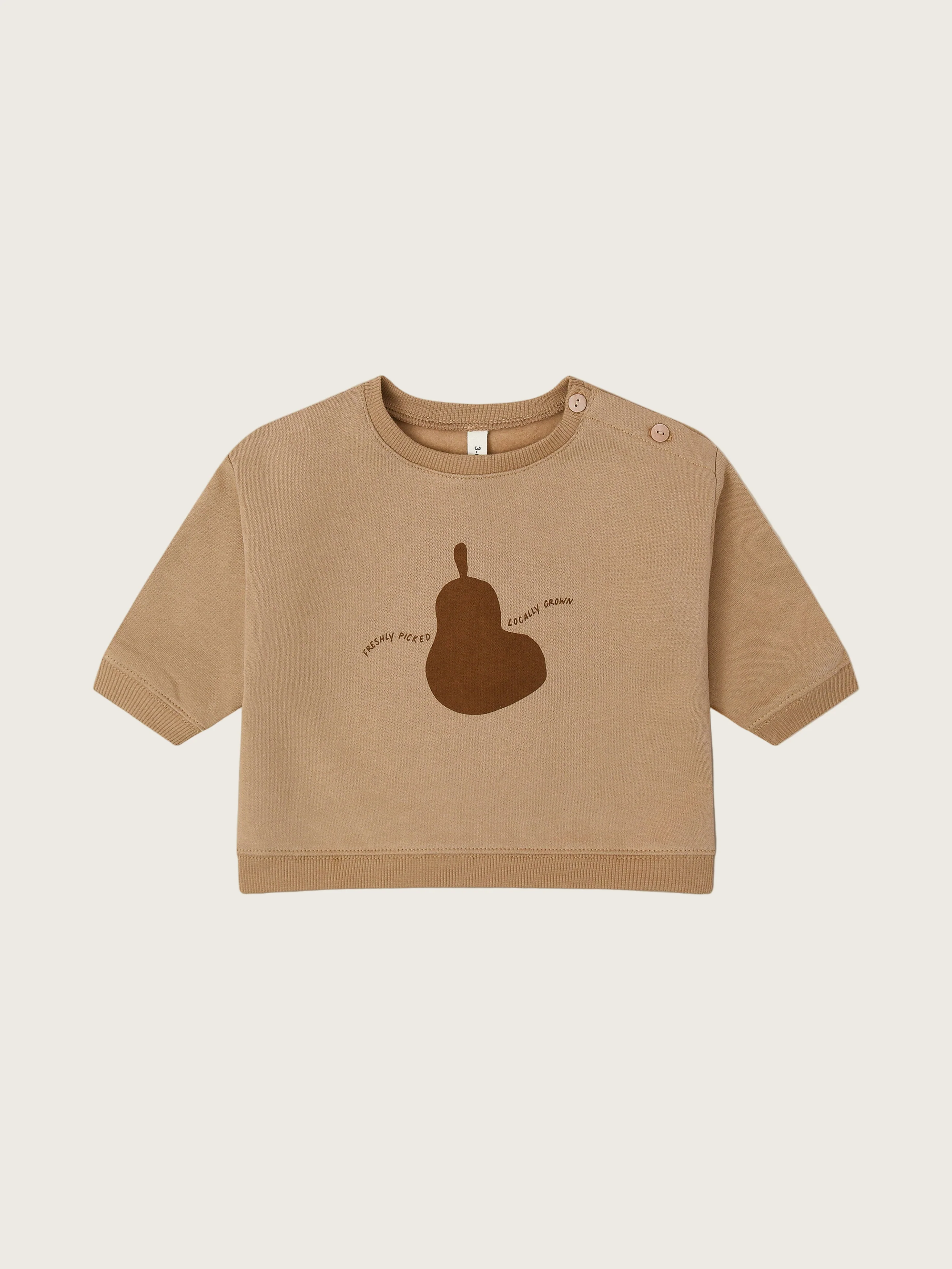 Pear Slogan Sweatshirt
