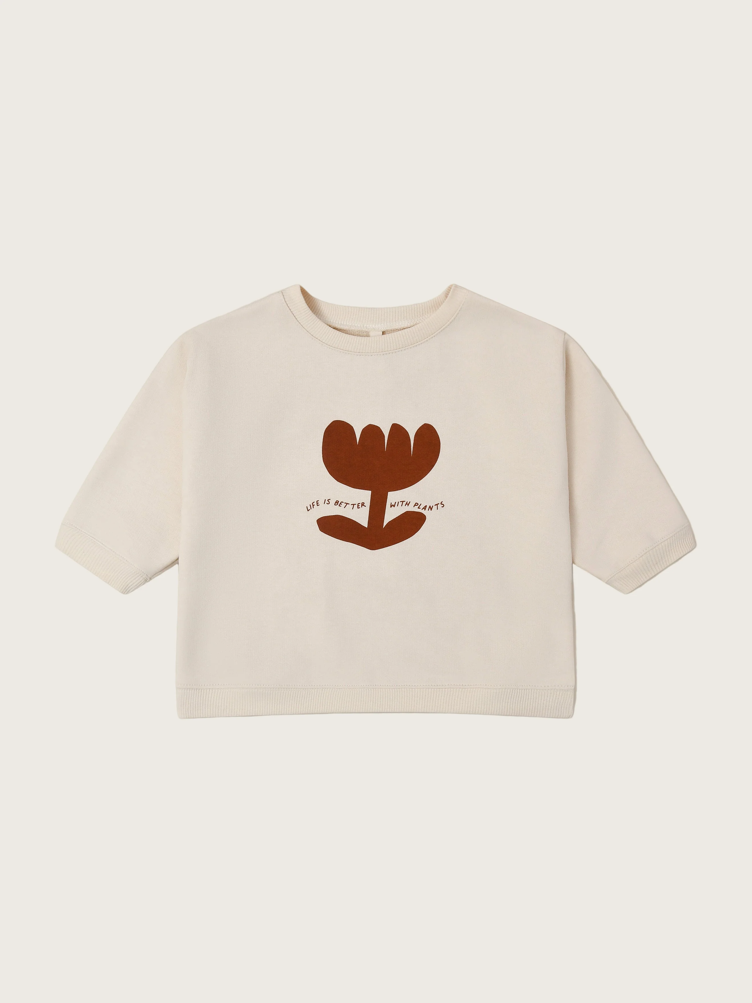 Plant Slogan Sweatshirt