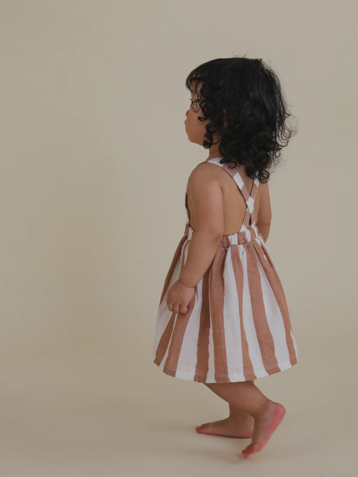 Stripes Apron Skirt - Image 5