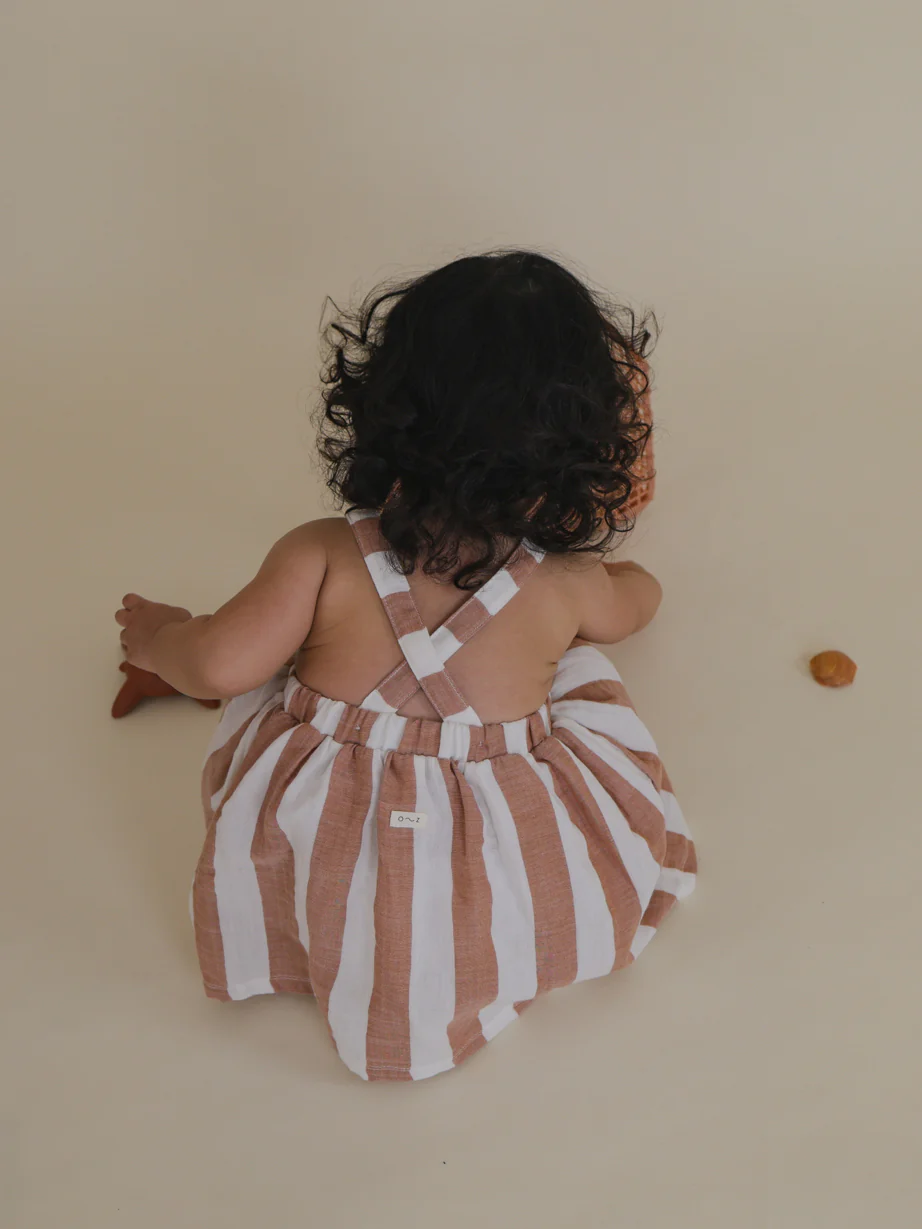 Stripes Apron Skirt - Image 6