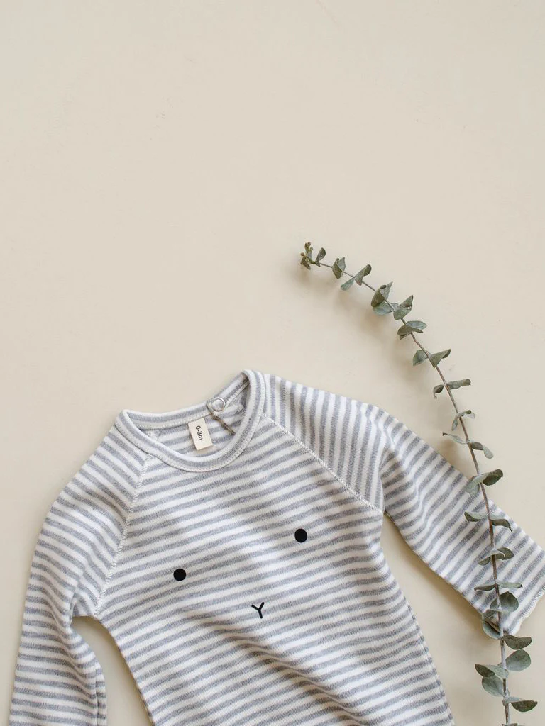Stripy Bunny Bodysuit - Image 6