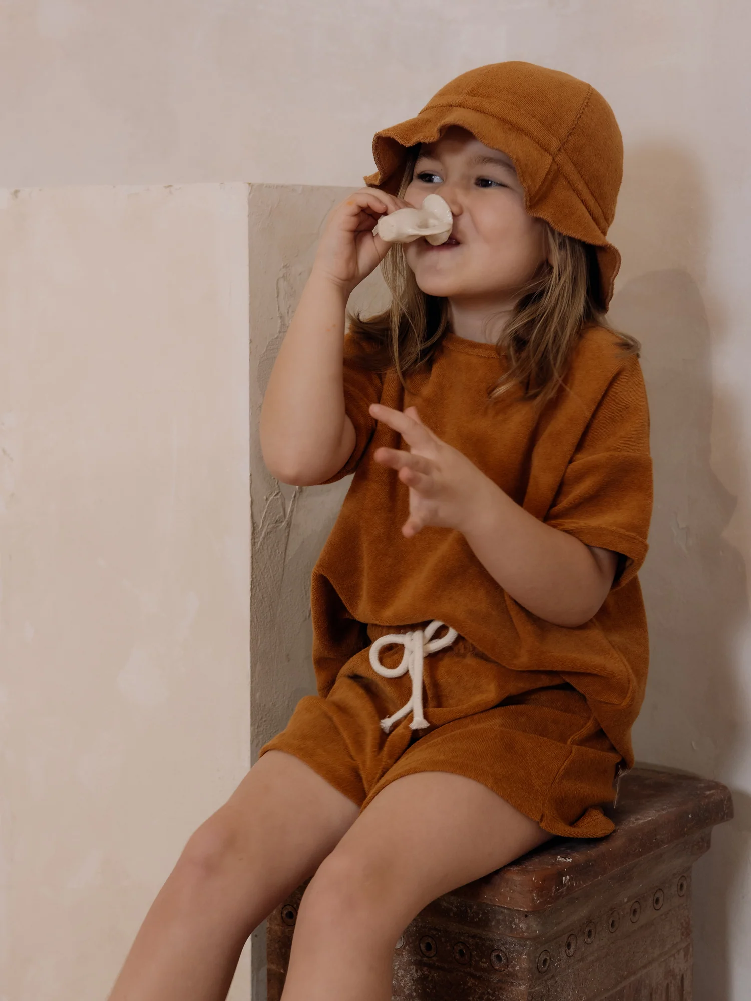 Terracotta Terry Sun Hat - Image 4