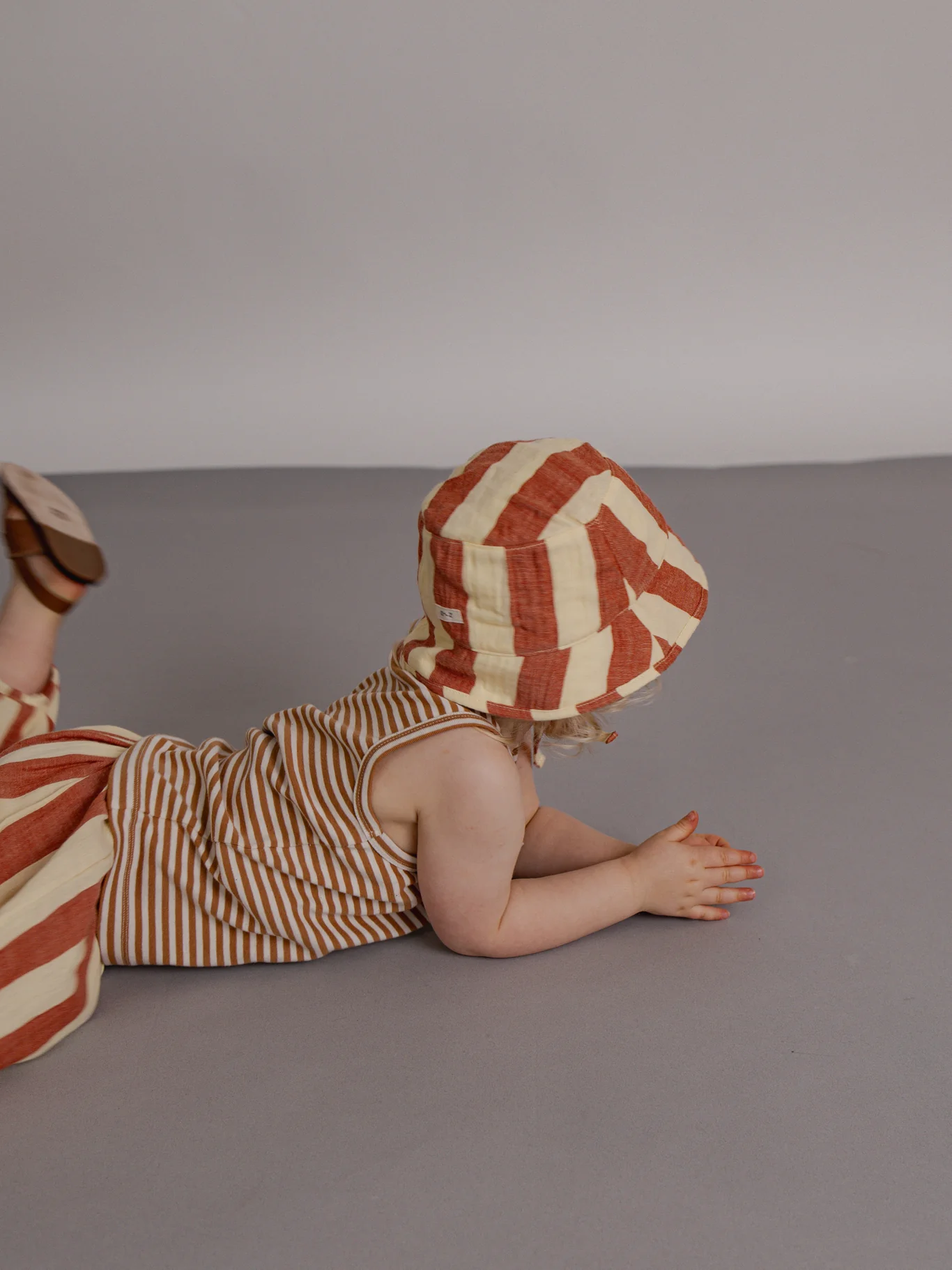 Tomato Stripes Bucket Sun Hat - Image 4