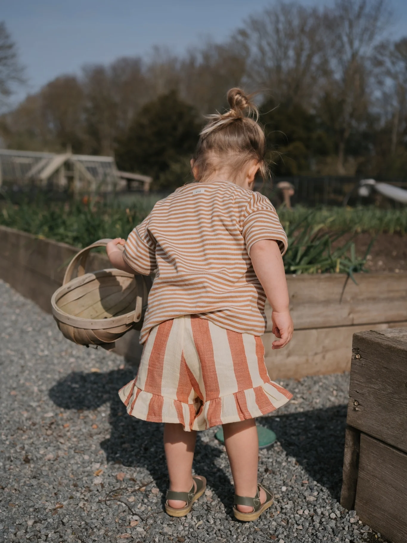 Tomato Stripes Frill Shorts - Image 5