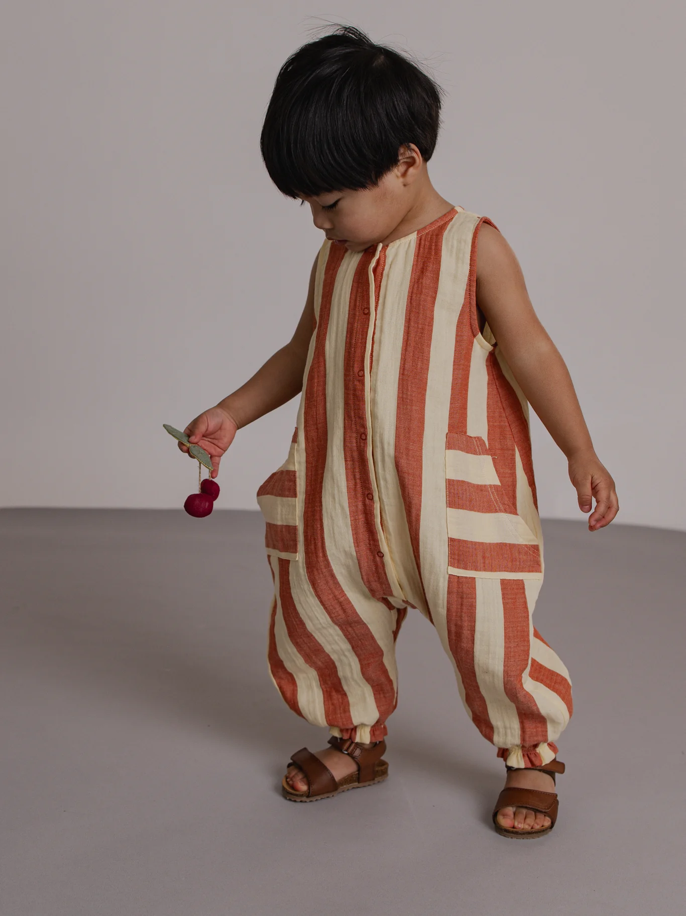 Tomato Stripes Jumpsuit - Image 2