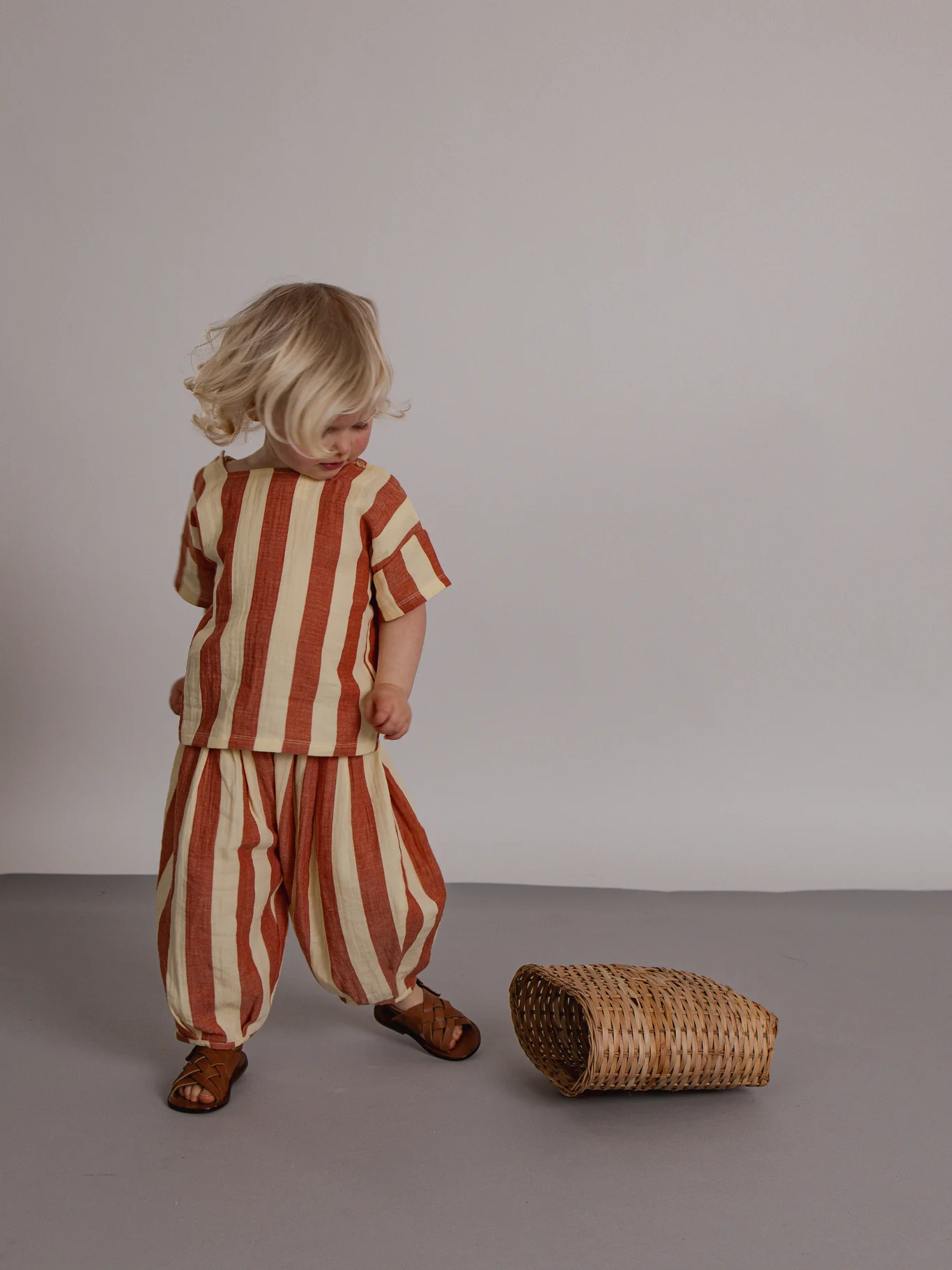 Tomato Stripes Resort Pants - Image 4
