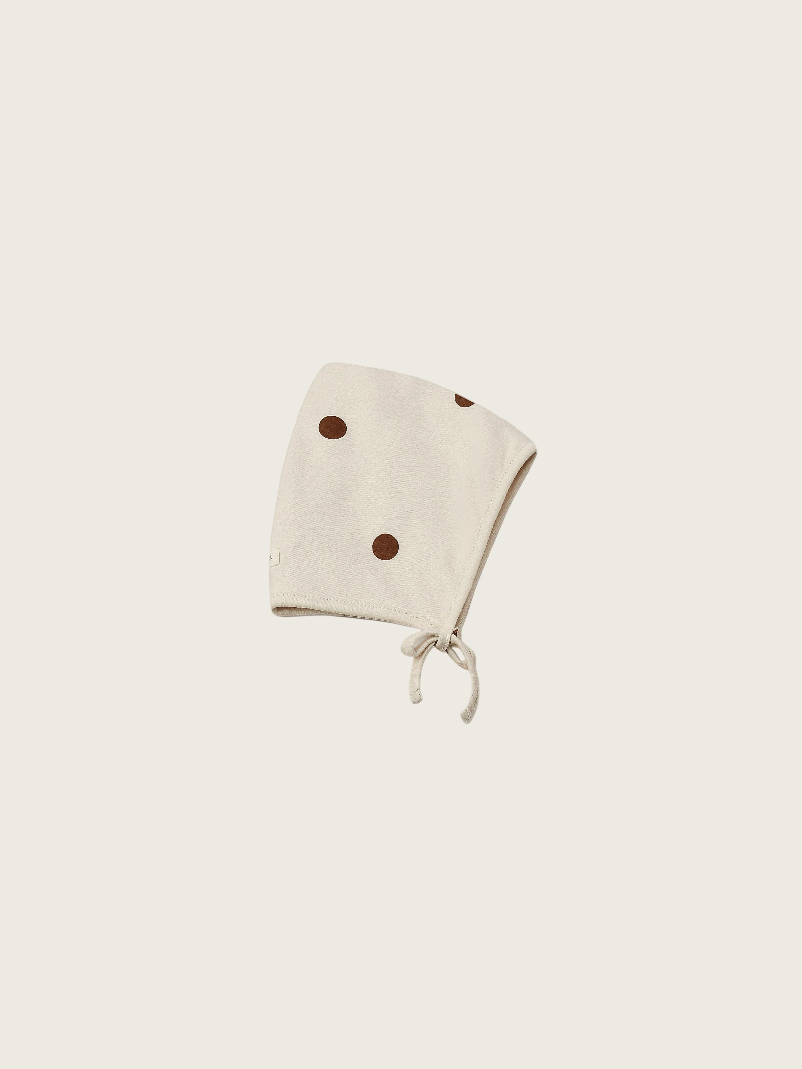 Cotton Dots Pixie Bonnet - Image 3