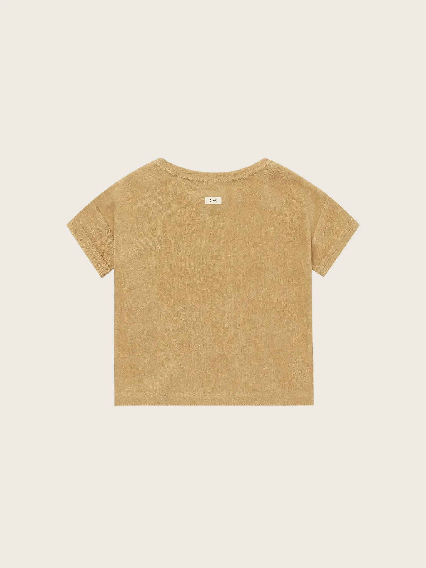 Wheat Terry Boxy T-Shirt - Image 6