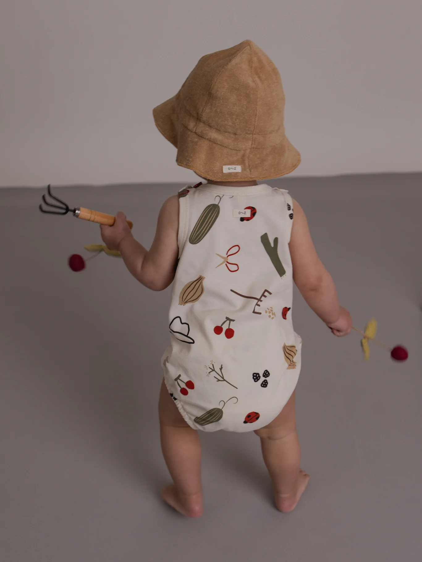Wheat Terry Sun Hat - Image 4